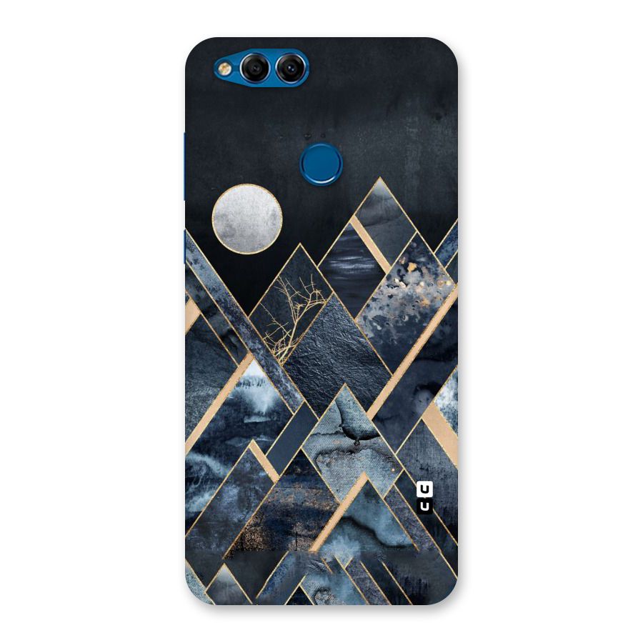 Abstract Scenic Design Back Case for Honor 7X