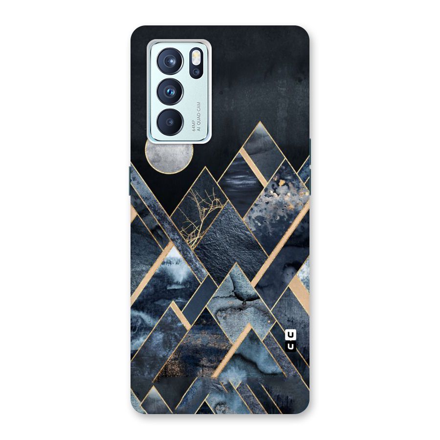 Abstract Scenic Design Back Case for Oppo Reno6 Pro 5G