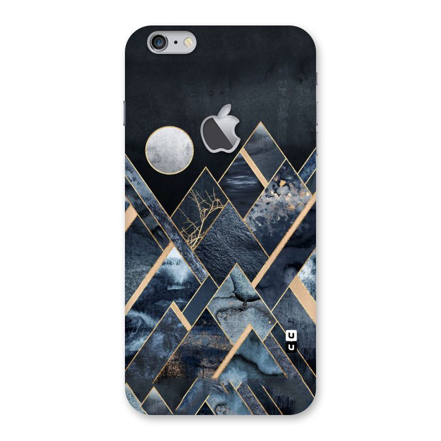 Abstract Scenic Design Back Case for iPhone 6 Plus 6S Plus Logo Cut
