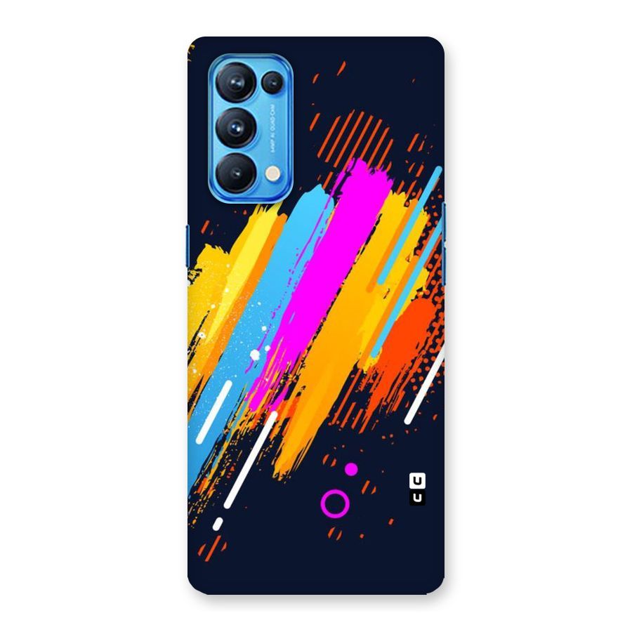 Abstract Shades Back Case for Oppo Reno5 Pro 5G