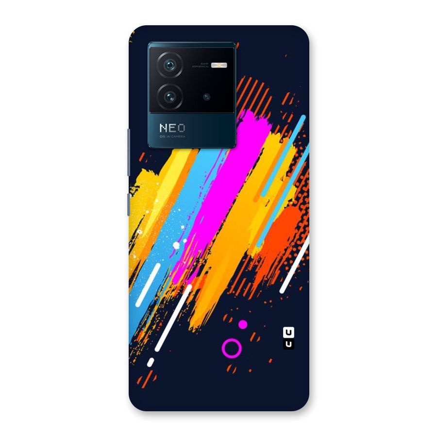 Abstract Shades Back Case for Vivo iQOO Neo 6 5G