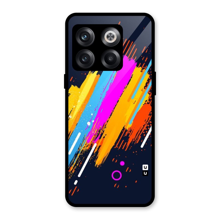 Abstract Shades Glass Back Case for OnePlus 10T