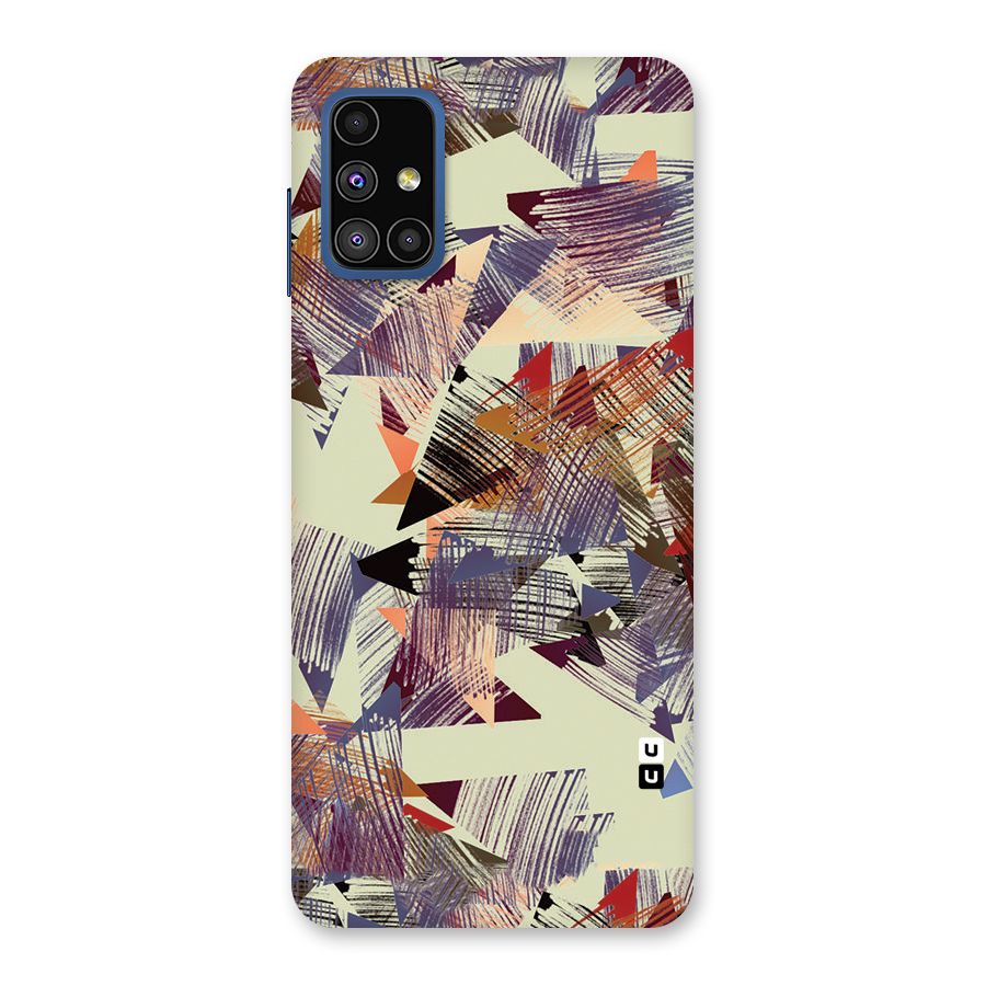 Abstract Sketch Back Case for Galaxy M51