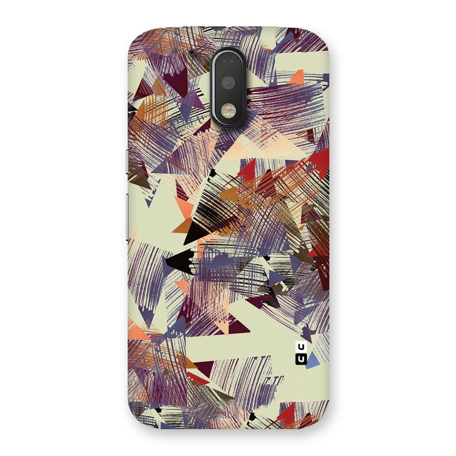 Abstract Sketch Back Case for Motorola Moto G4