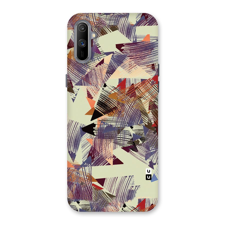 Abstract Sketch Back Case for Realme C3
