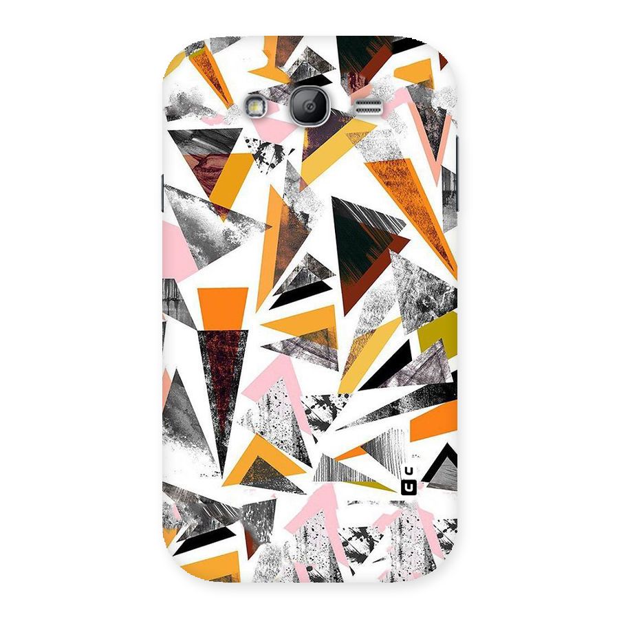 Abstract Sketchy Triangles Back Case for Galaxy Grand