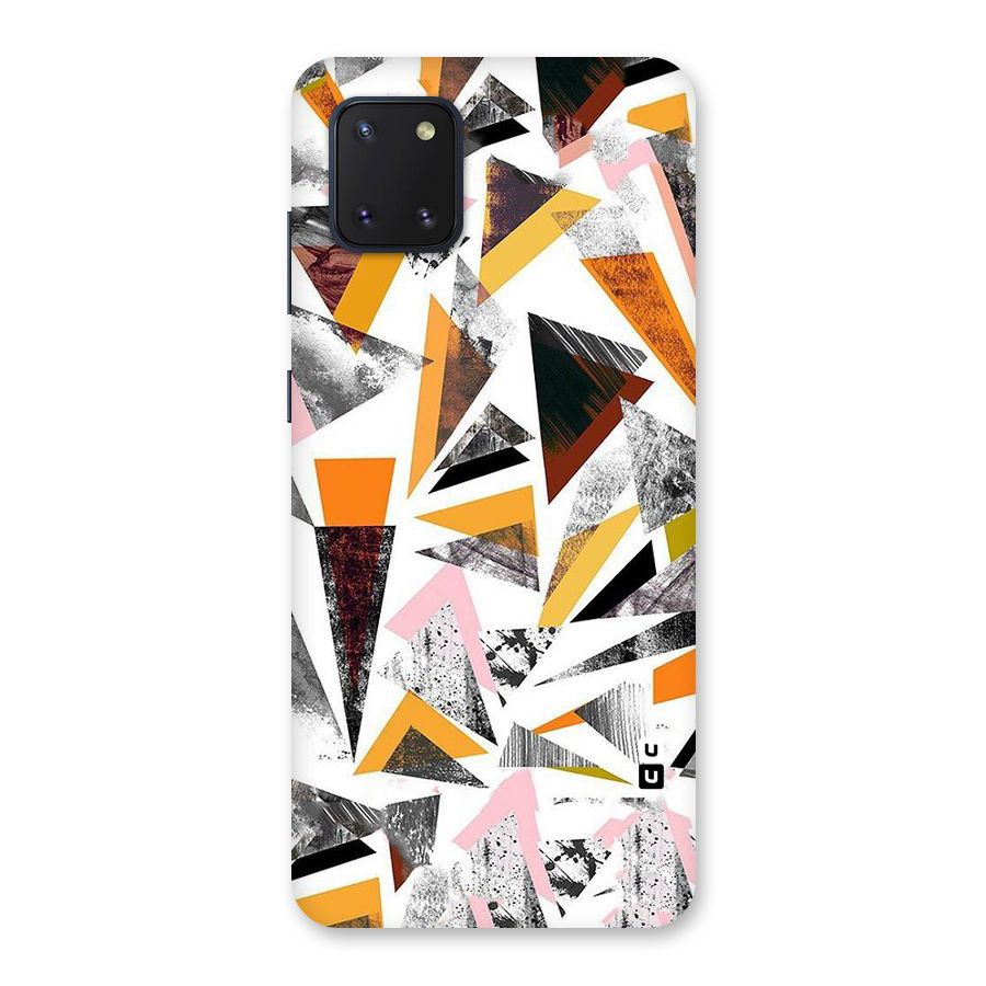 Abstract Sketchy Triangles Back Case for Galaxy Note 10 Lite