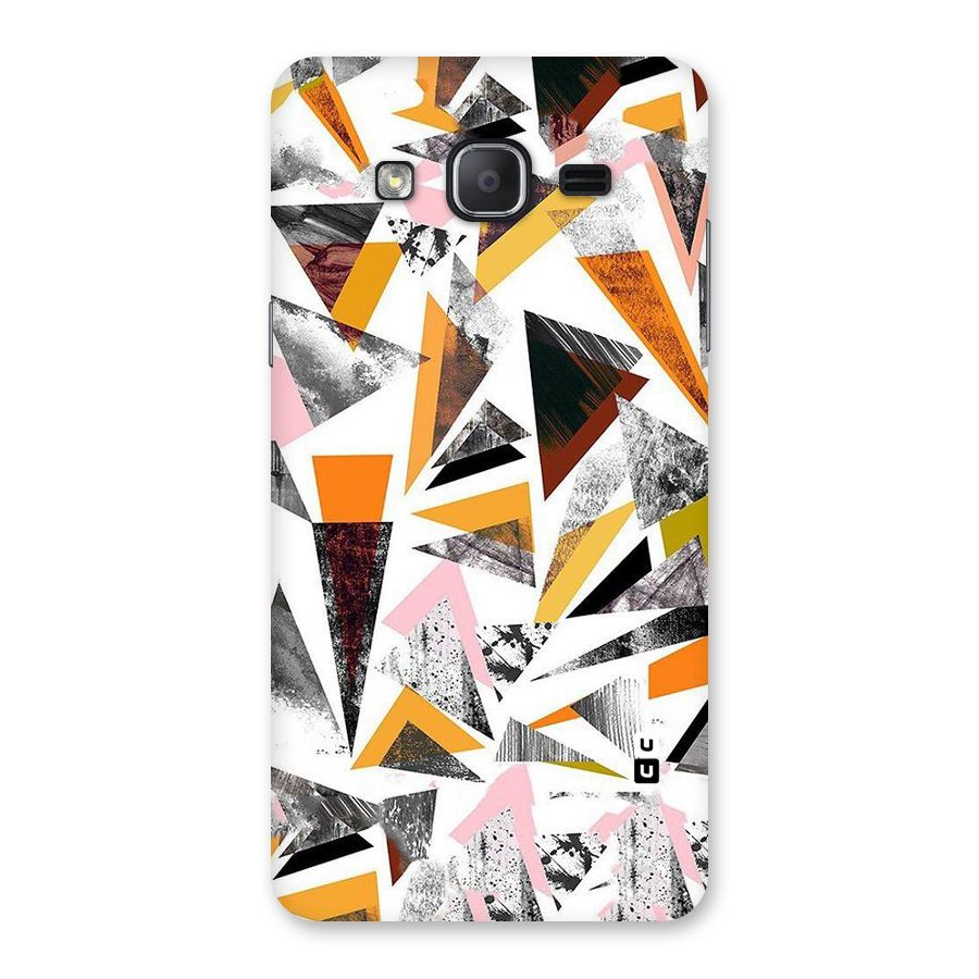 Abstract Sketchy Triangles Back Case for Galaxy On7 2015