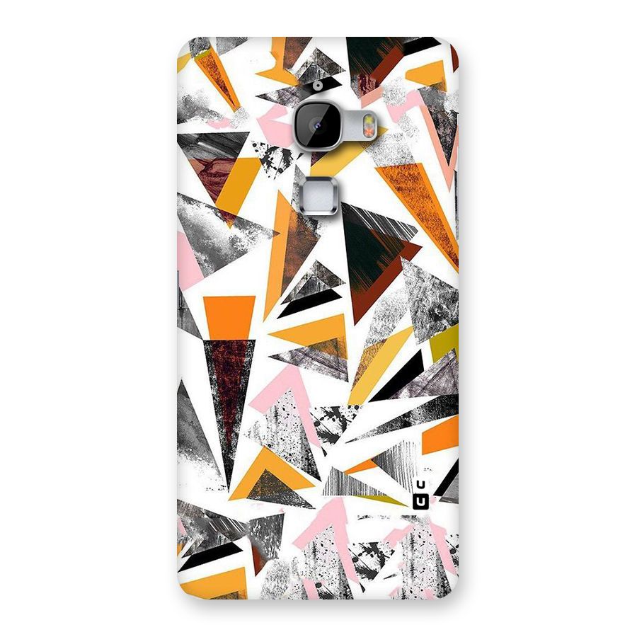 Abstract Sketchy Triangles Back Case for LeTv Le Max