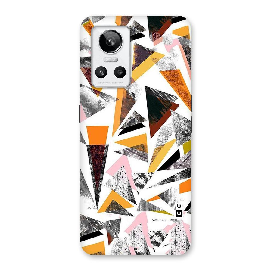 Abstract Sketchy Triangles Back Case for Realme GT Neo 3