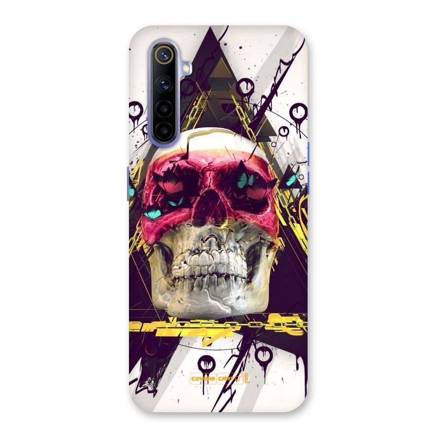 Abstract Skull Back Case for Realme 6i