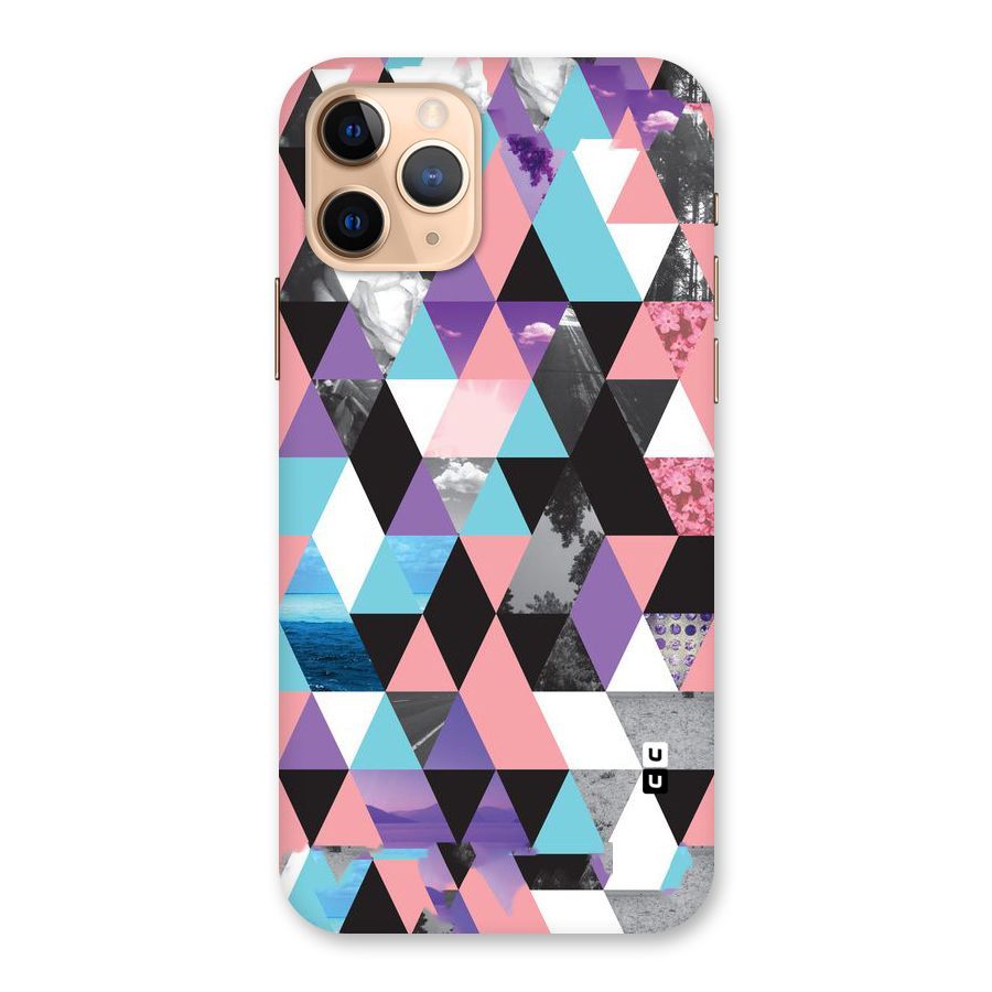 Abstract Splash Triangles Back Case for iPhone 11 Pro