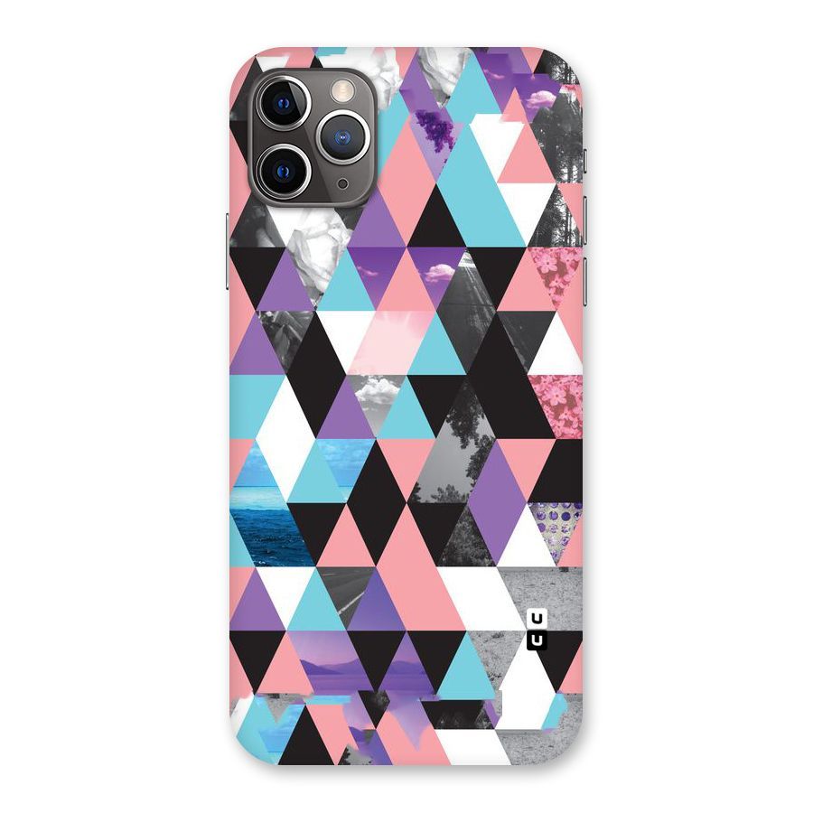 Abstract Splash Triangles Back Case for iPhone 11 Pro Max