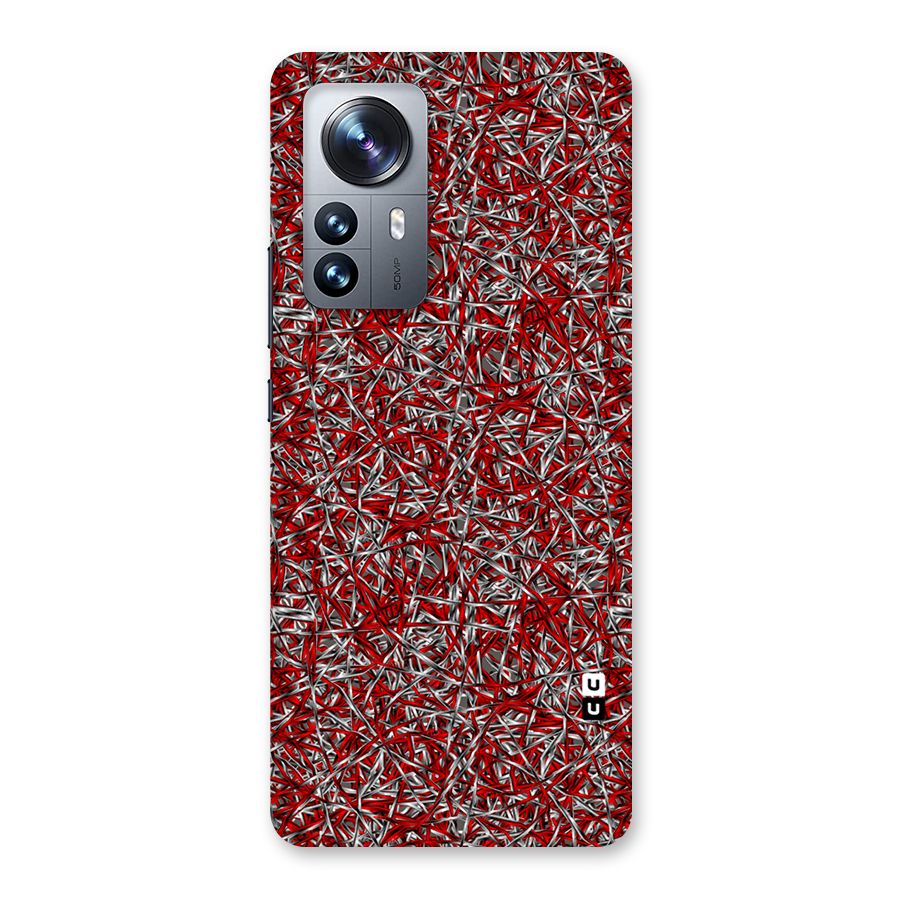 Abstract Threads Back Case for Xiaomi 12 Pro