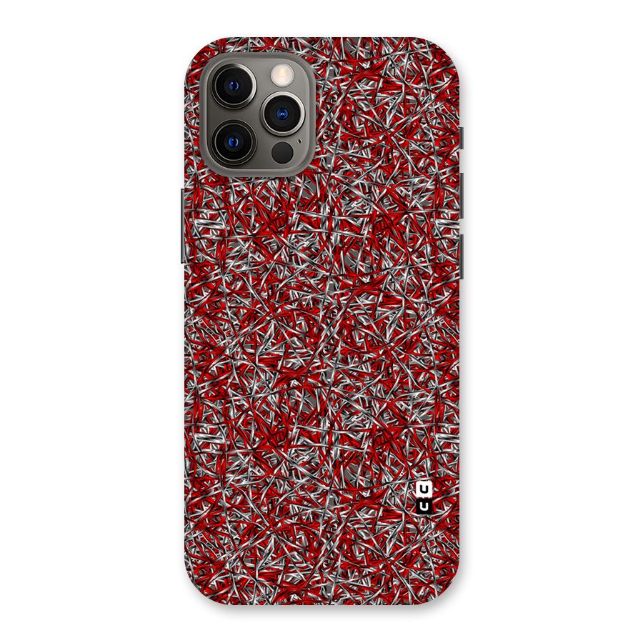 Abstract Threads Back Case for iPhone 12 Pro