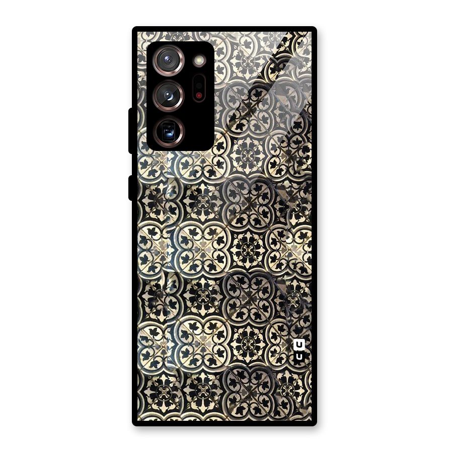Abstract Tile Glass Back Case for Galaxy Note 20 Ultra 5G