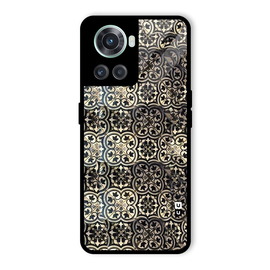 Abstract Tile Glass Back Case for OnePlus 10R