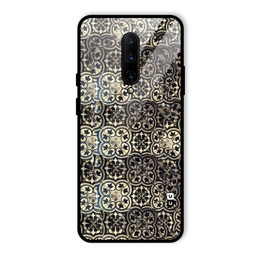Abstract Tile Glass Back Case for OnePlus 7 Pro