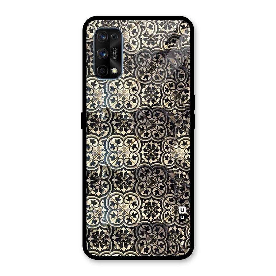 Abstract Tile Glass Back Case for Realme 7 Pro