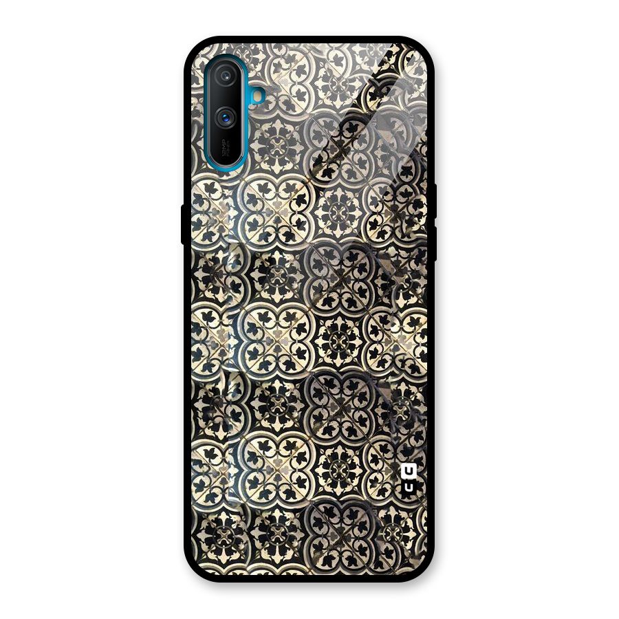 Abstract Tile Glass Back Case for Realme C3