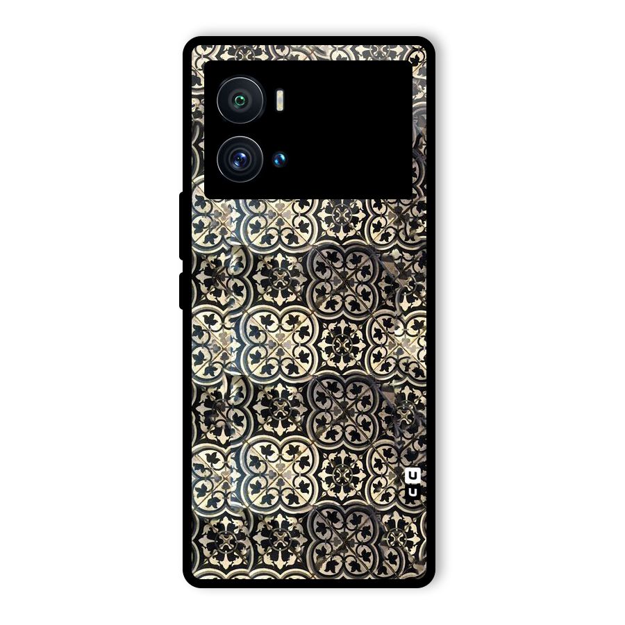 Abstract Tile Glass Back Case for Vivo iQOO 9 Pro