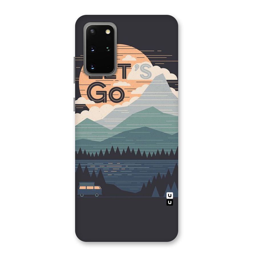 Abstract Travel Back Case for Galaxy S20 Plus
