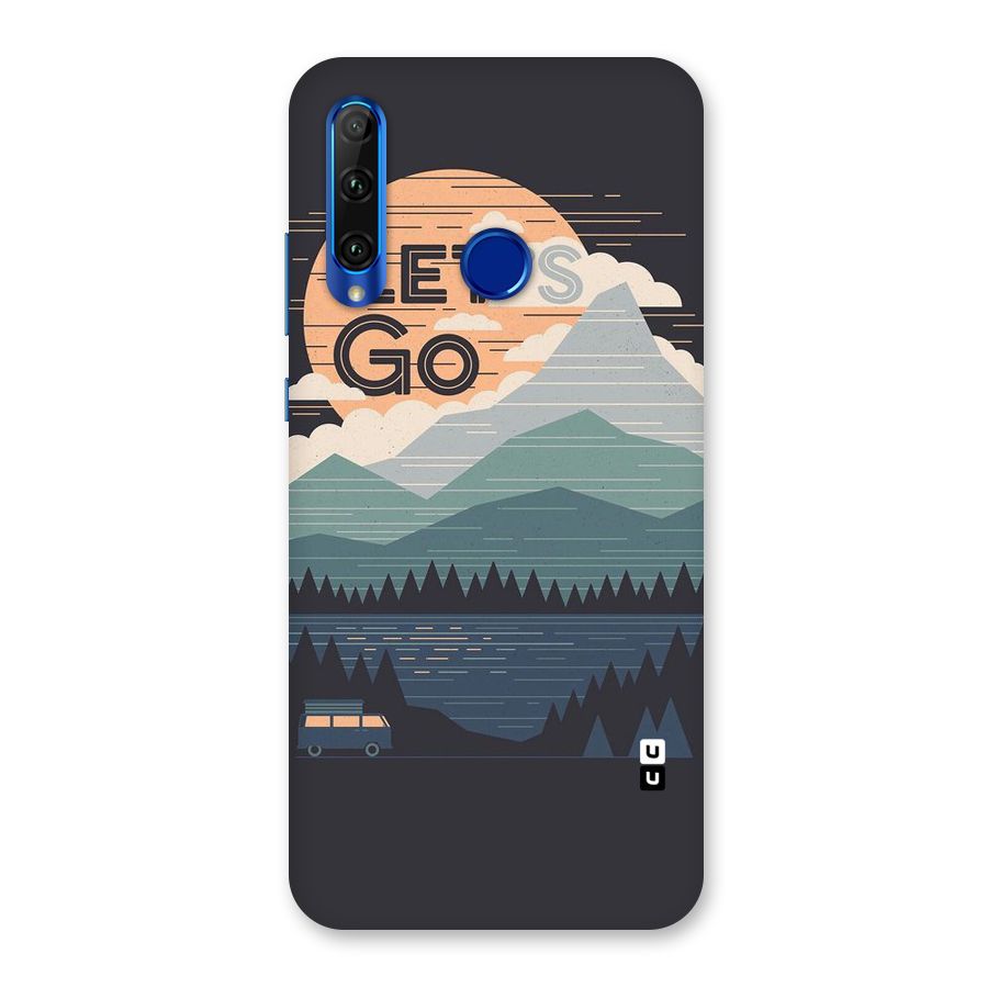 Abstract Travel Back Case for Honor 20i