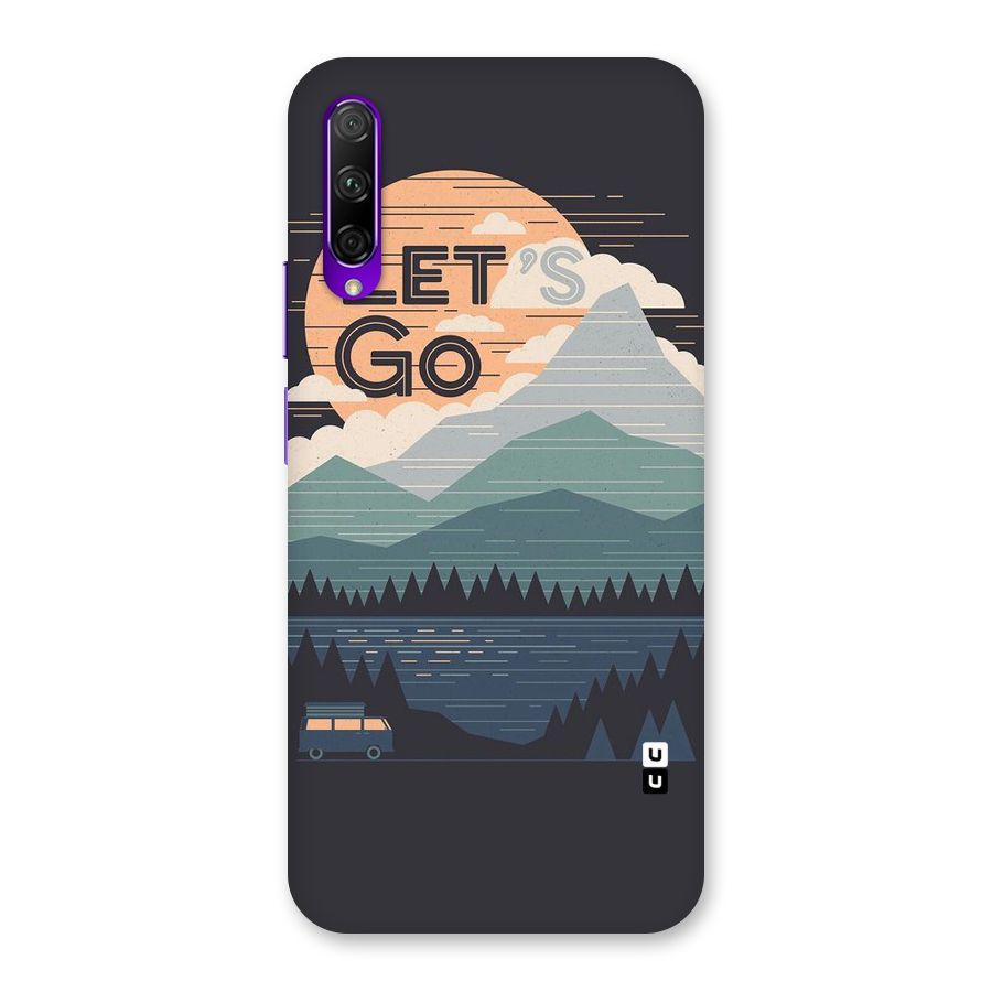 Abstract Travel Back Case for Honor 9X Pro