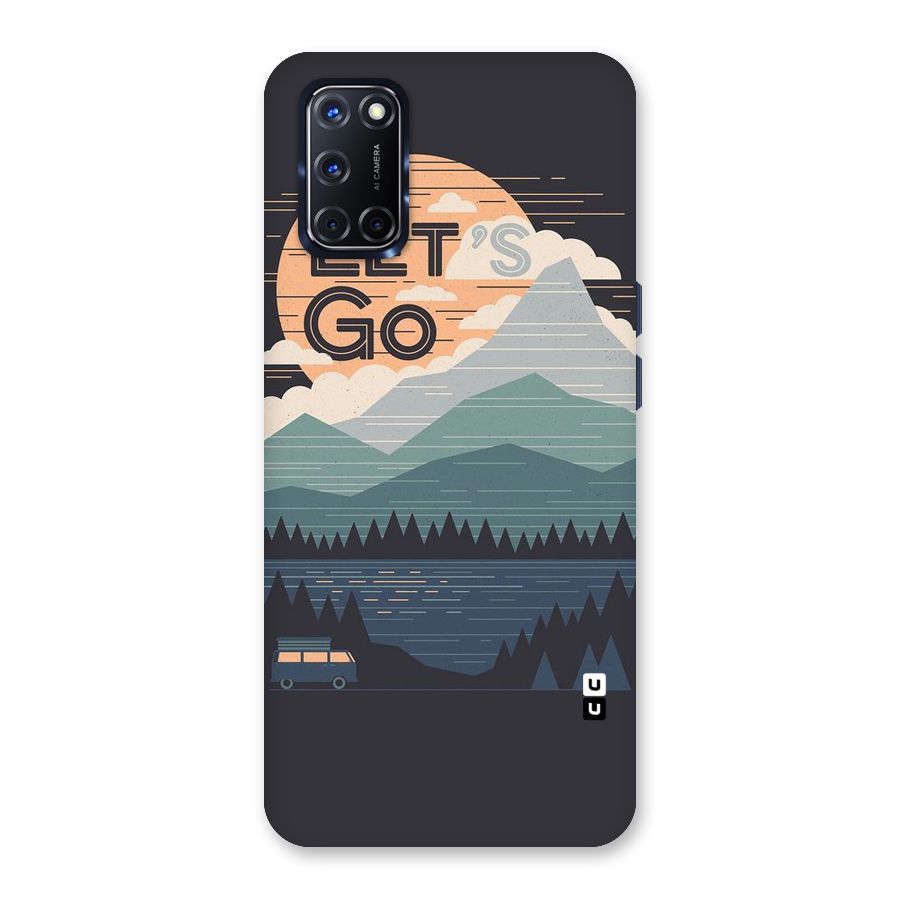 Abstract Travel Back Case for Oppo A52