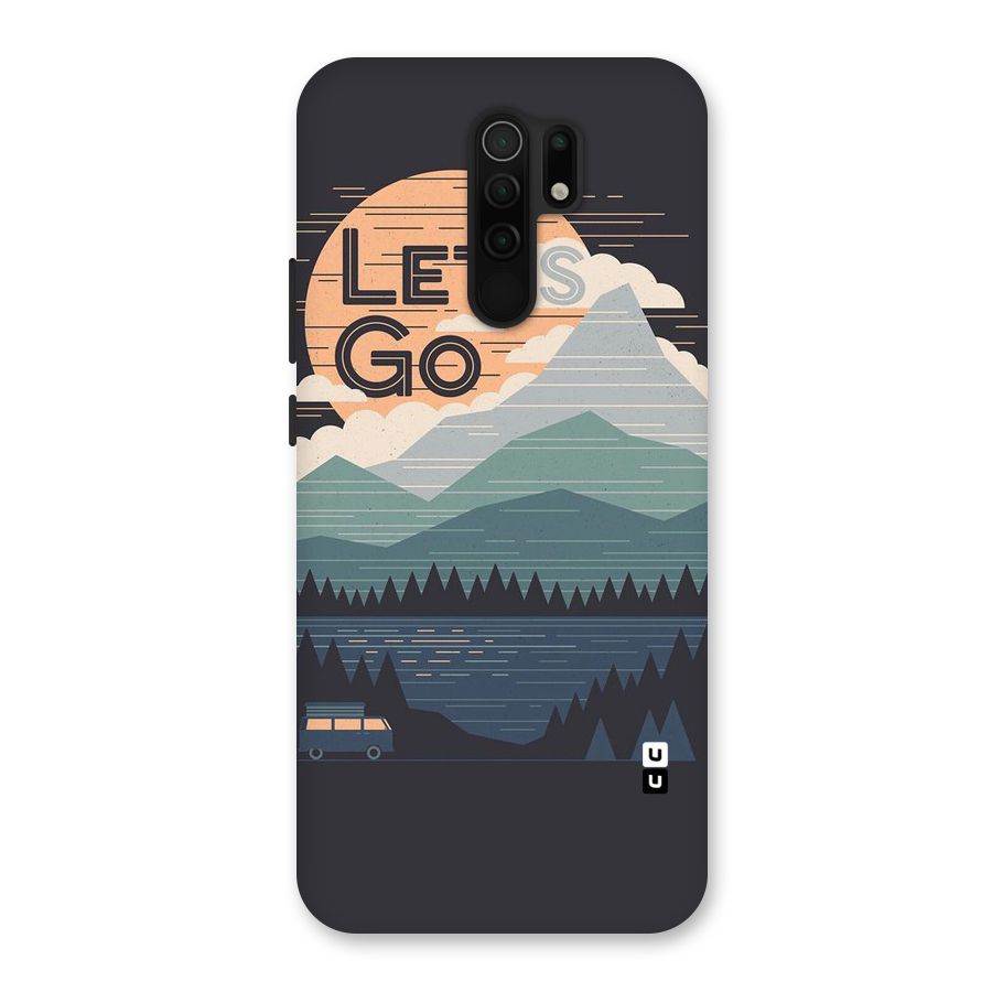 Abstract Travel Back Case for Poco M2