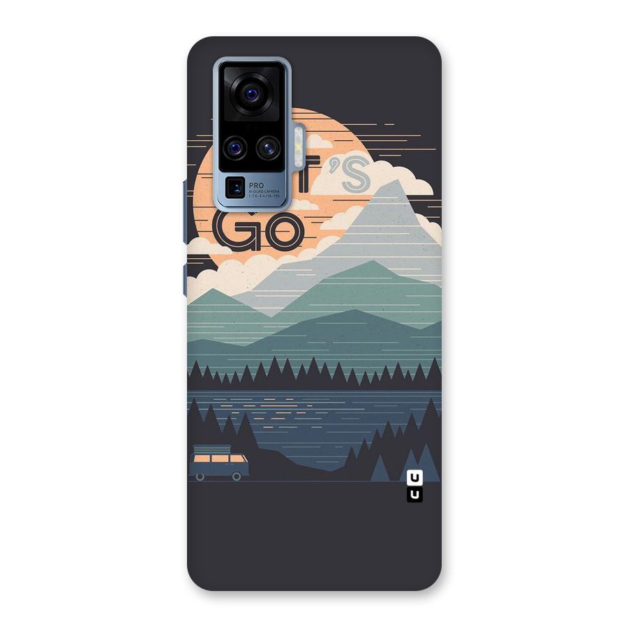 Abstract Travel Back Case for Vivo X50 Pro