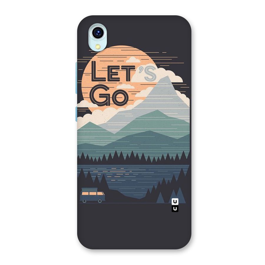 Abstract Travel Back Case for Vivo Y1s