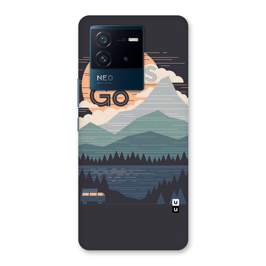 Abstract Travel Back Case for Vivo iQOO Neo 6 5G