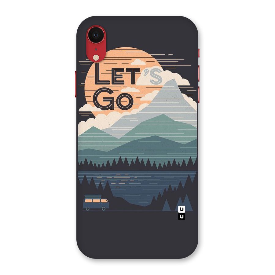 Abstract Travel Back Case for iPhone XR