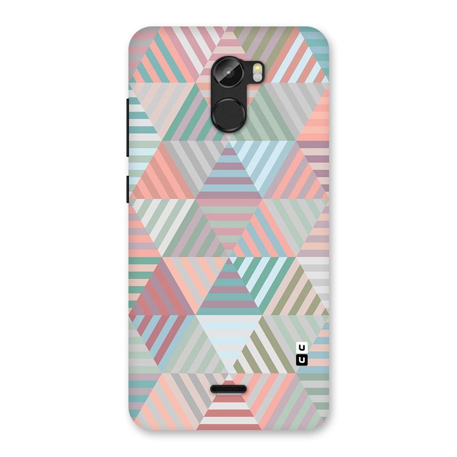 Abstract Triangle Lines Back Case for Gionee X1