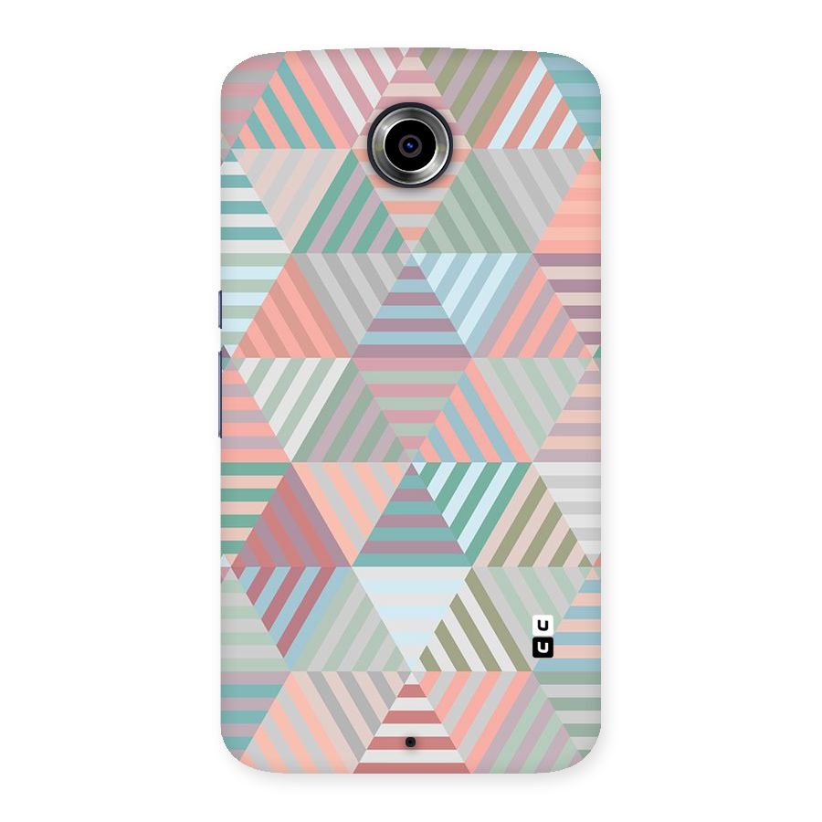 Abstract Triangle Lines Back Case for Nexsus 6