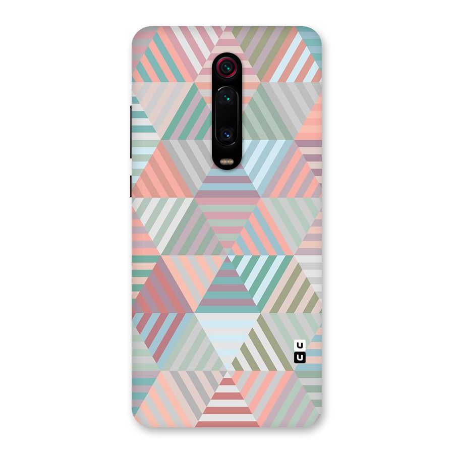 Abstract Triangle Lines Back Case for Redmi K20