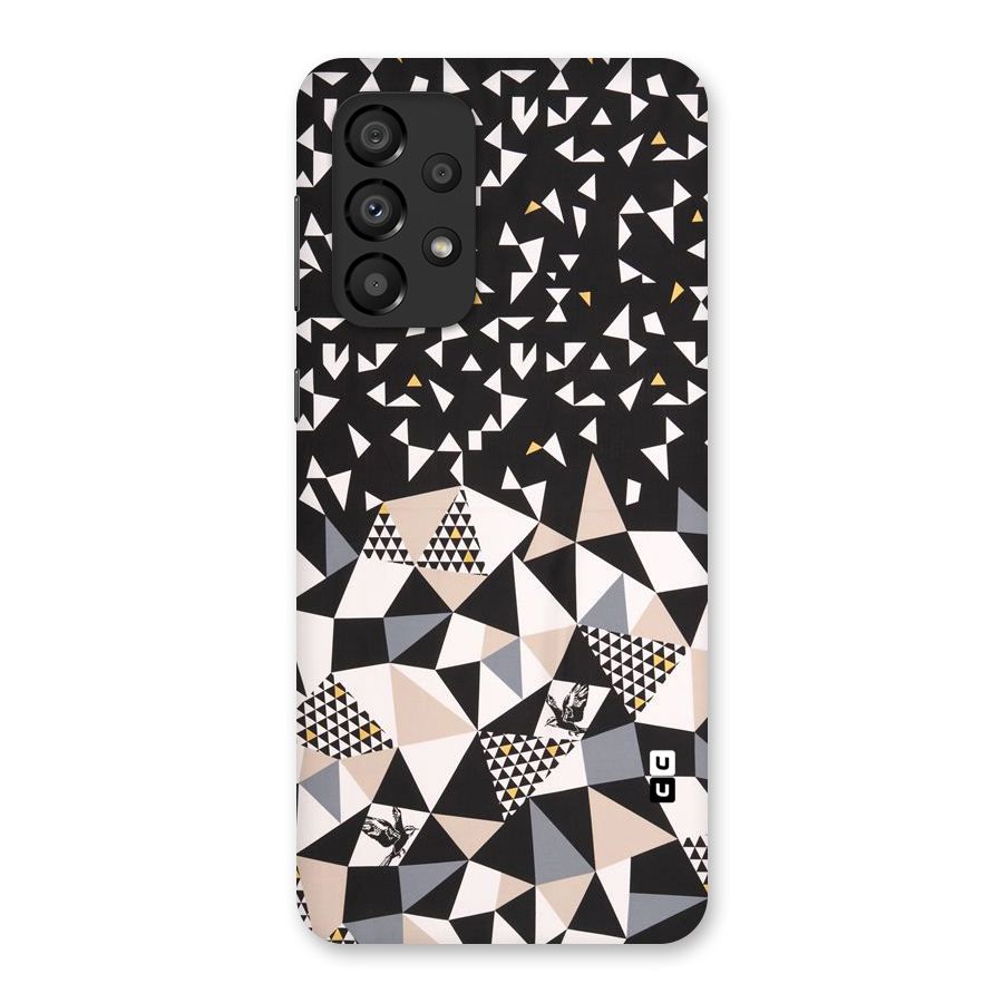 Abstract Varied Triangles Back Case for Galaxy A33 5G