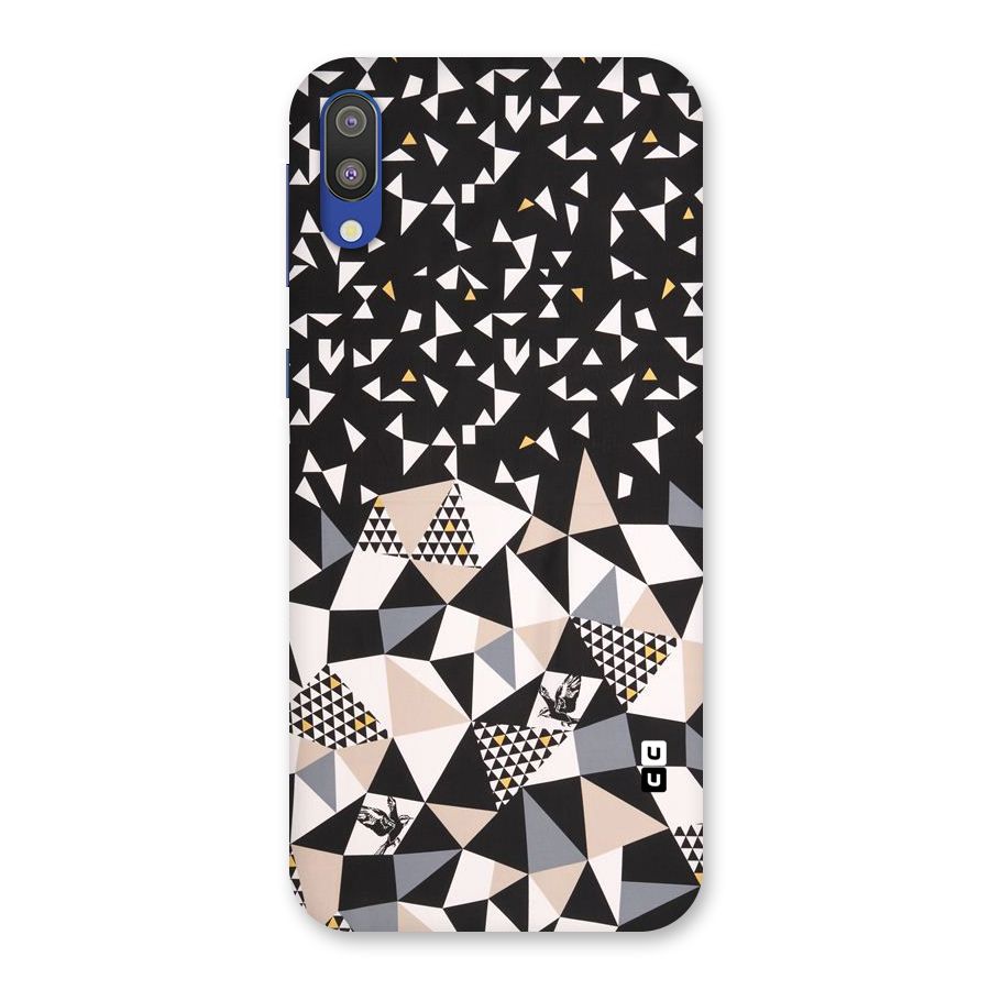 Abstract Varied Triangles Back Case for Galaxy M10