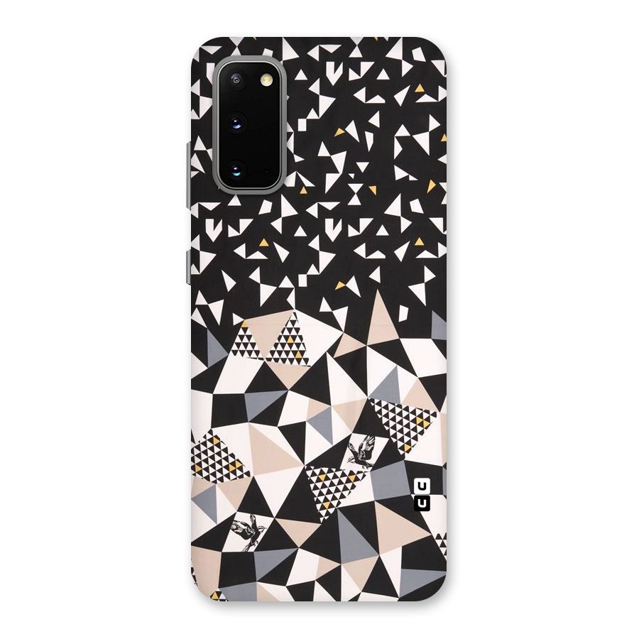 Abstract Varied Triangles Back Case for Galaxy S20