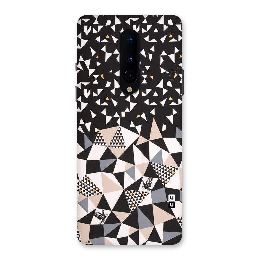 Abstract Varied Triangles Back Case for OnePlus 8