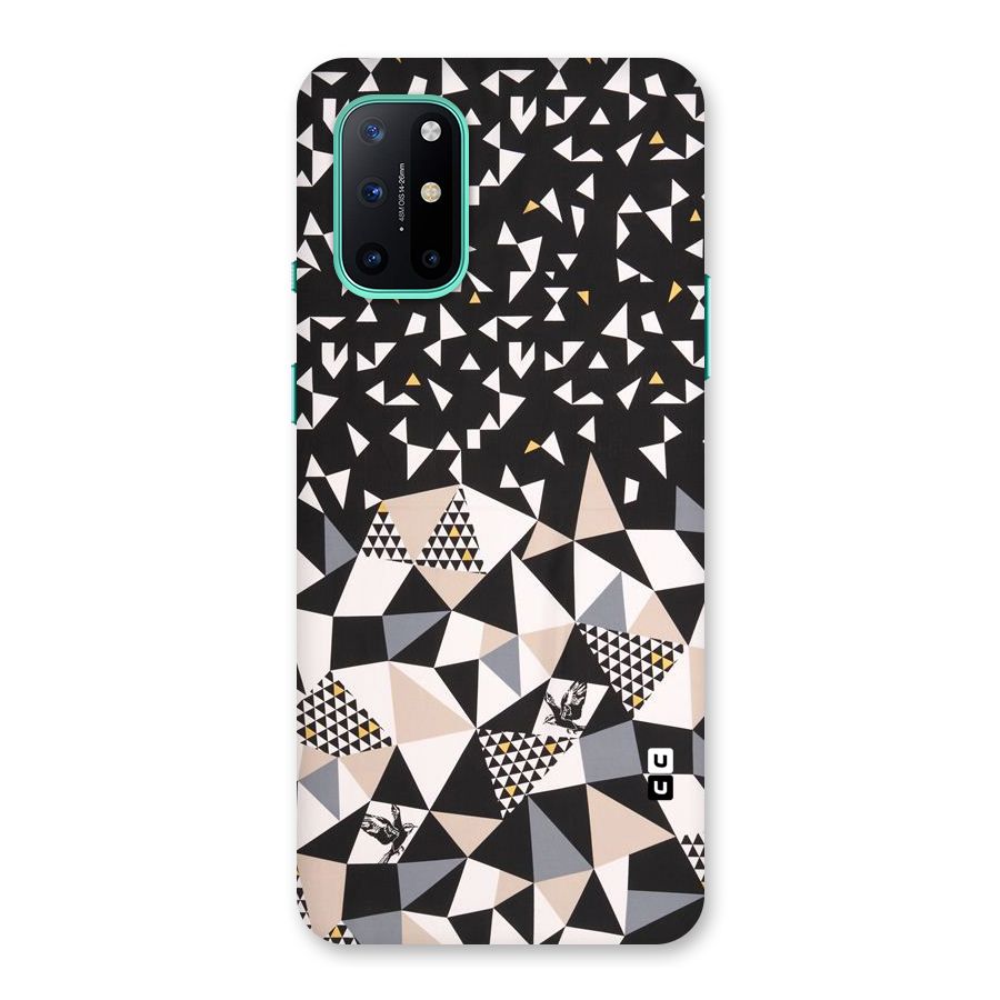 Abstract Varied Triangles Back Case for OnePlus 8T