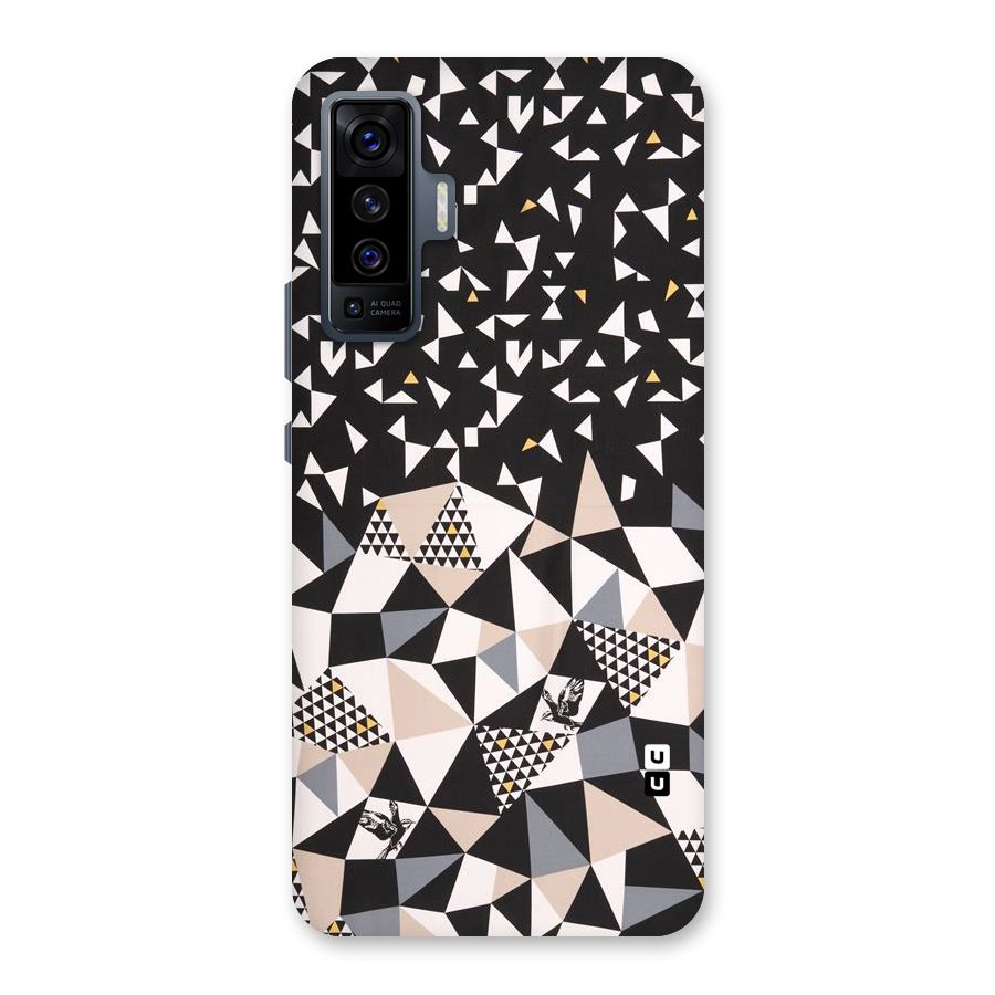 Abstract Varied Triangles Back Case for Vivo X50
