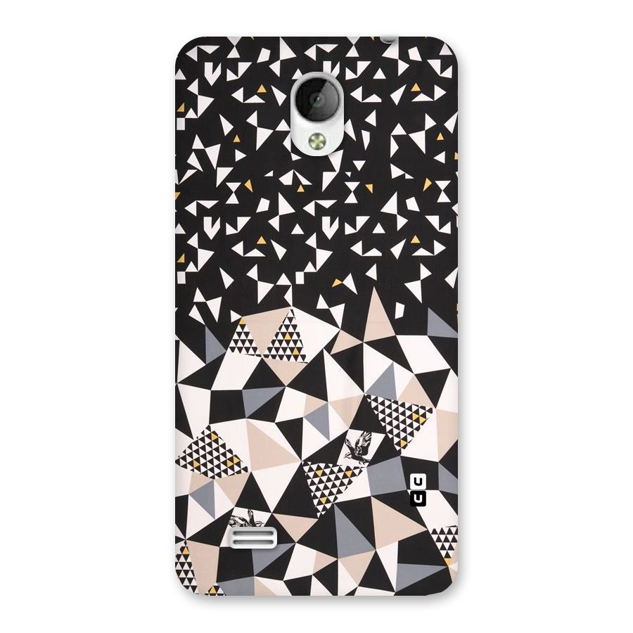 Abstract Varied Triangles Back Case for Vivo Y21