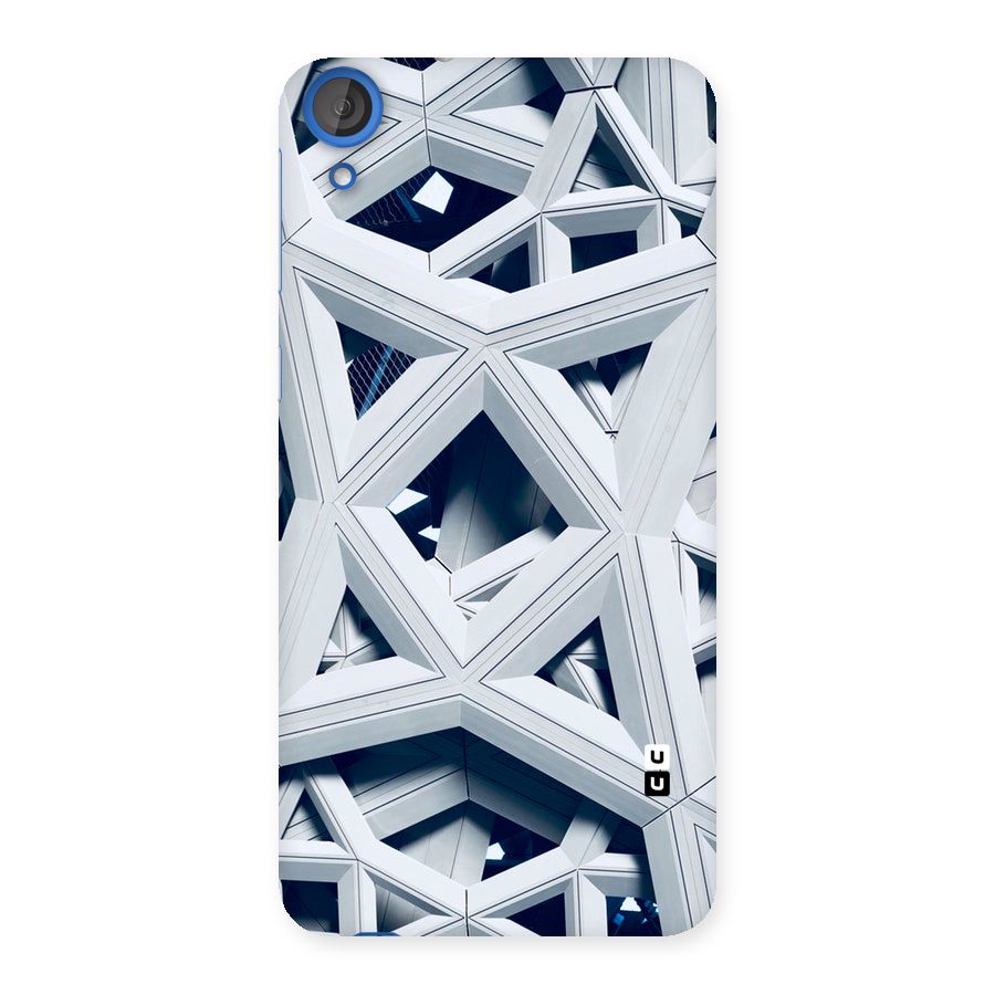 Abstract White Lines Back Case for HTC Desire 820
