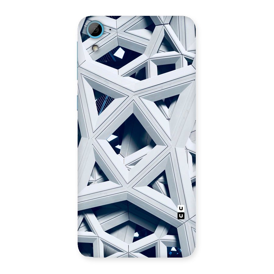 Abstract White Lines Back Case for HTC Desire 826