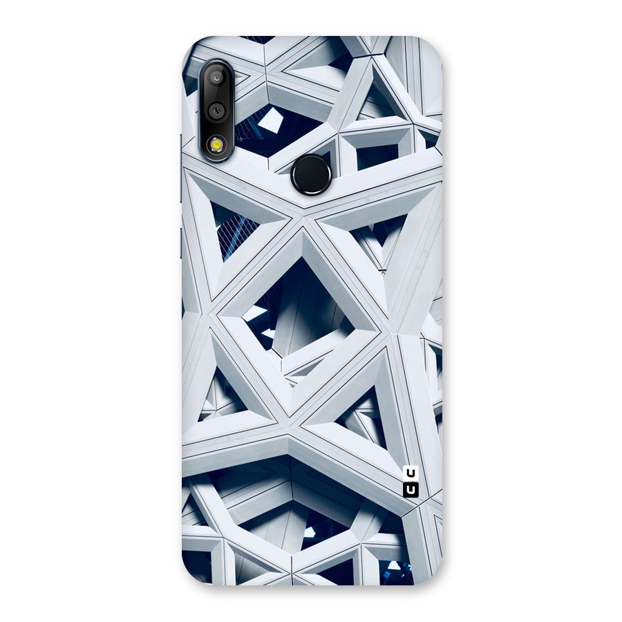 Abstract White Lines Back Case for Zenfone Max Pro M2
