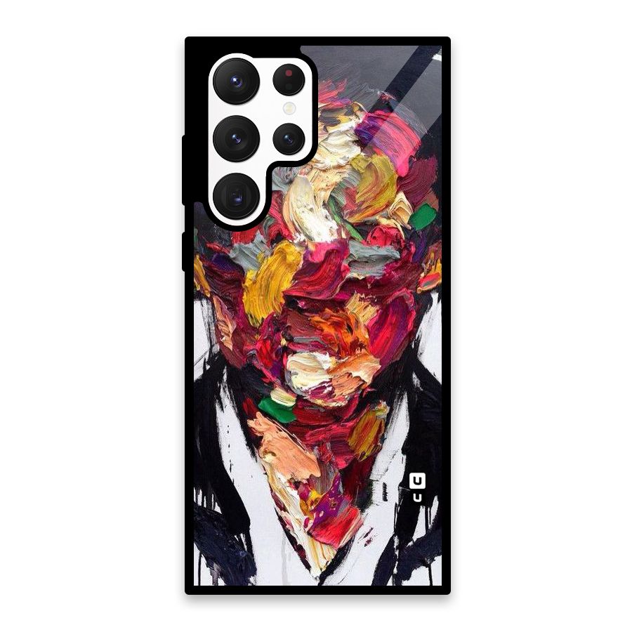 Acrylic Face Glass Back Case for Galaxy S22 Ultra 5G