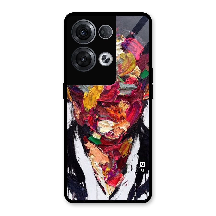 Acrylic Face Glass Back Case for Oppo Reno8 Pro 5G