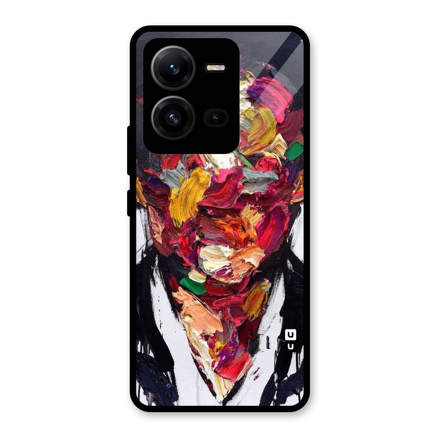 Acrylic Face Glass Back Case for Vivo V25